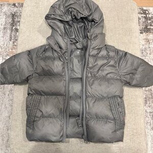 The “Road Coat” — Car seat-safe puffer jacket!